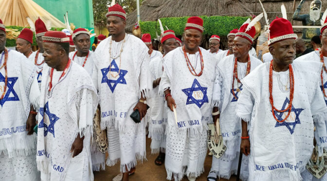 Igbo Jews celebrate Ei Festival in Biafra, Nigeria