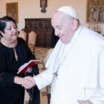 Writer and Researcher Genie Milgrom Visits Pope Francis to Discuss Inquisition Judgements Being Digitized